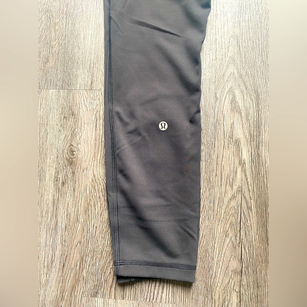 Lululemon black leggings workout